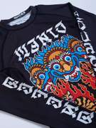 MANTO tigers RASHGUARD - BLACk